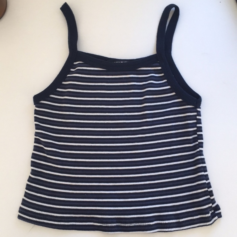 Brandy Melvile Striped Tank Top